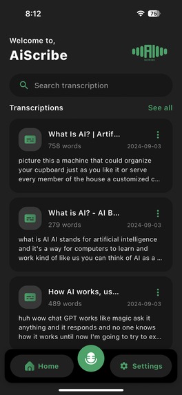 AiScribe - Transcribe Audios & Videos – screenshot 11