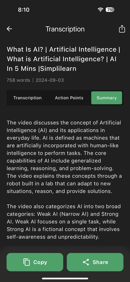 AiScribe - Transcribe Audios & Videos – screenshot 16