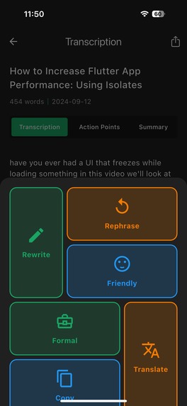 AiScribe - Transcribe Audios & Videos – screenshot 17