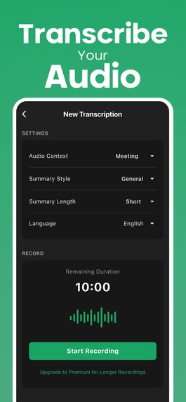 AiScribe - Transcribe Audios & Videos – screenshot 6