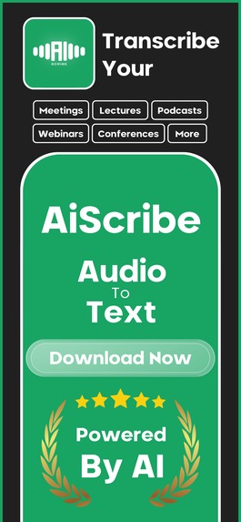 AiScribe - Transcribe Audios & Videos – screenshot 3