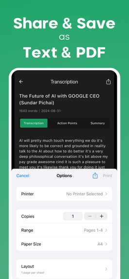 AiScribe - Transcribe Audios & Videos – screenshot 10