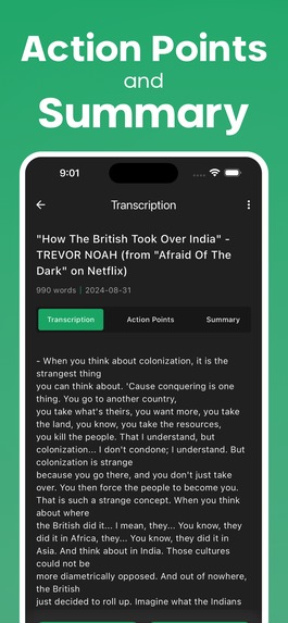 AiScribe - Transcribe Audios & Videos – screenshot 9