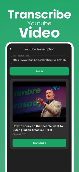 AiScribe - Transcribe Audios & Videos – screenshot 8