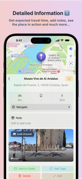 Placey - Bookmark Locations – screenshot 2