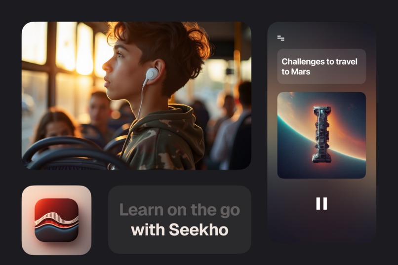 Seekho : AI Podcasts to learn any topic – screenshot 1