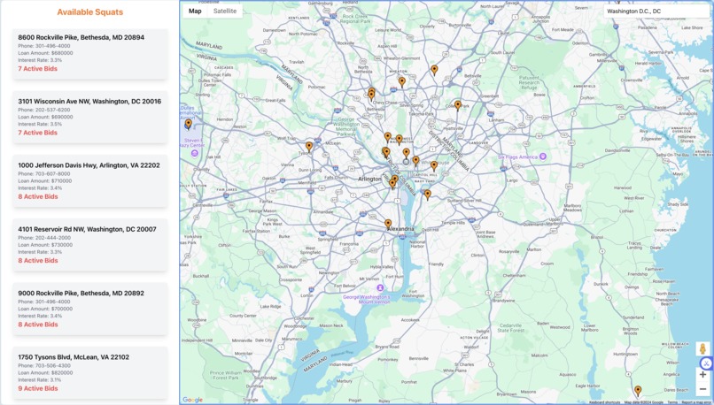 SquatMap – screenshot 1