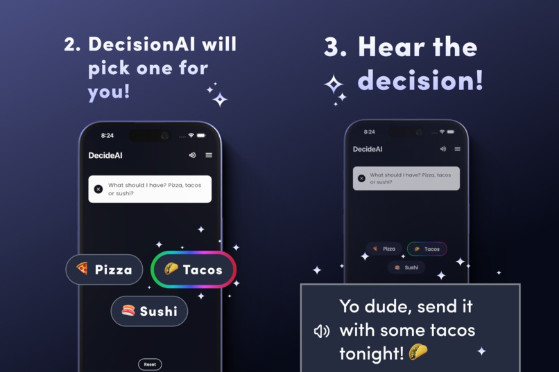 DecideAI - AI Voice Decision Maker – screenshot 2