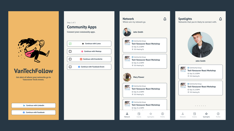 VanTechFollow – screenshot 1