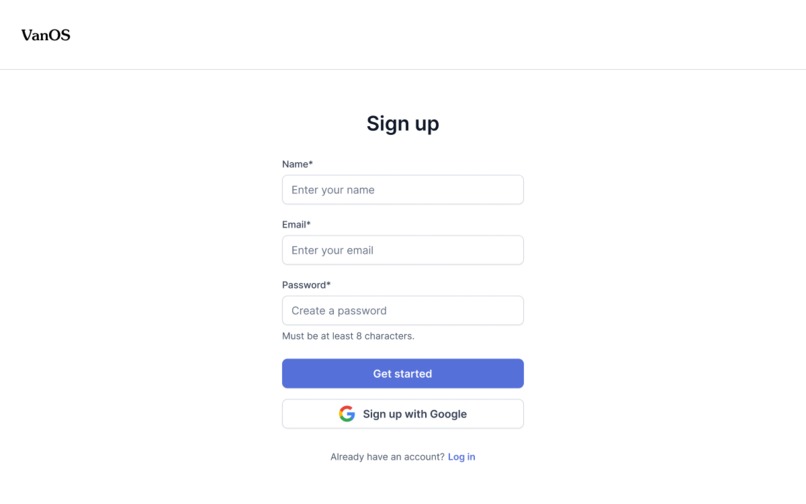 VanOS – screenshot 3