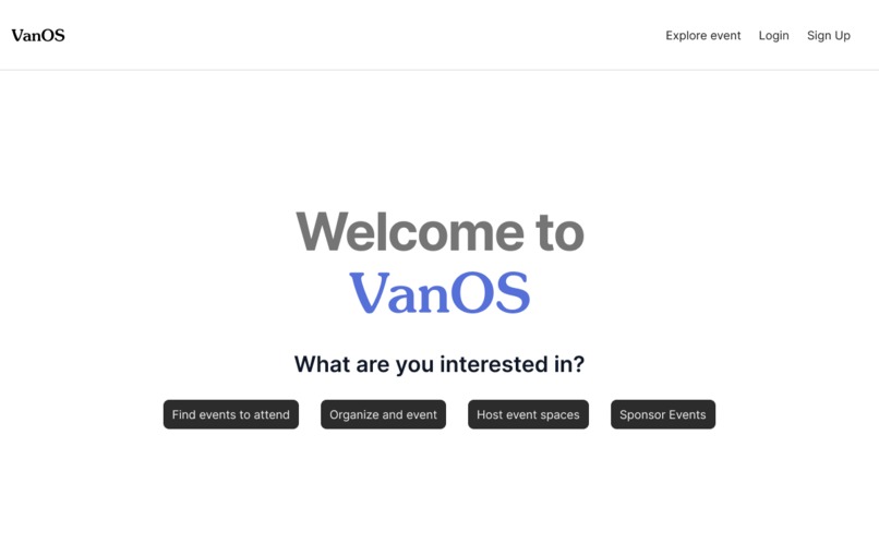 VanOS – screenshot 2