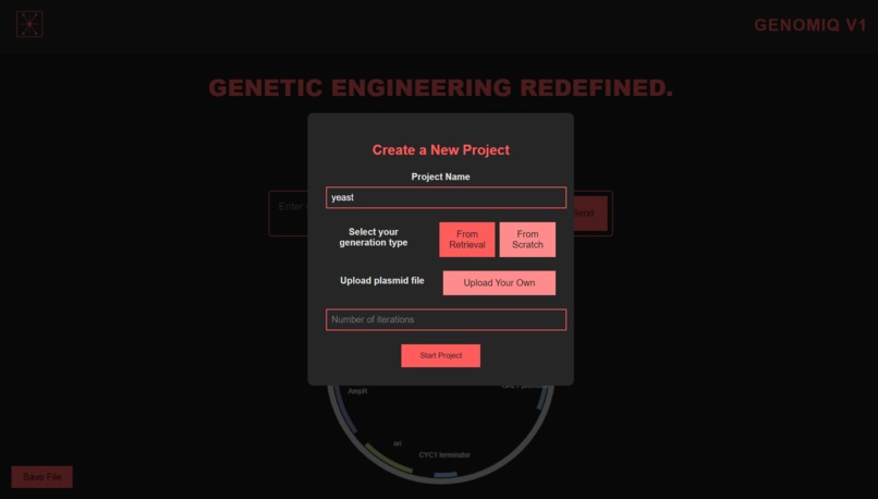 GenomIQ – screenshot 3