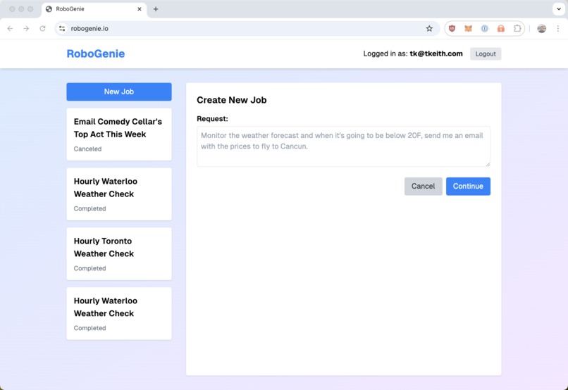 RoboGenie – screenshot 2