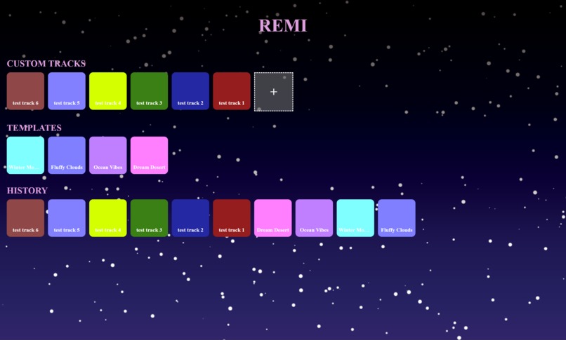 REMI – screenshot 2
