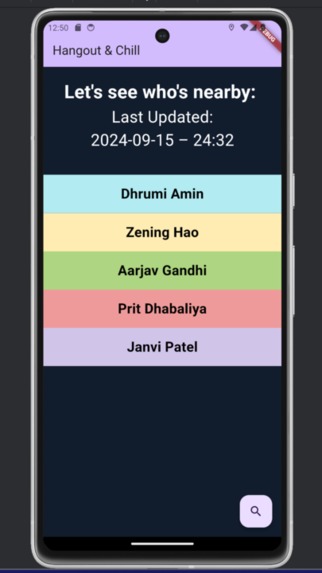 Hangouts – screenshot 1