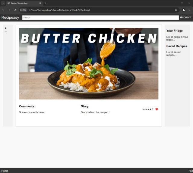 Recipeasy   – screenshot 1