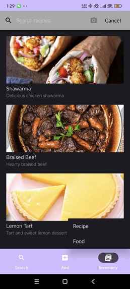 KitchenVision – screenshot 1
