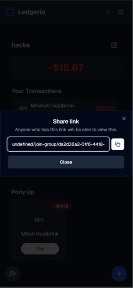 ledgerio – screenshot 2