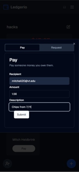 ledgerio – screenshot 3