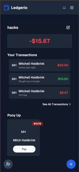 ledgerio – screenshot 4