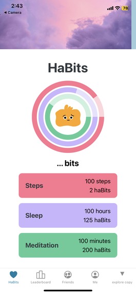 HaBits – screenshot 1