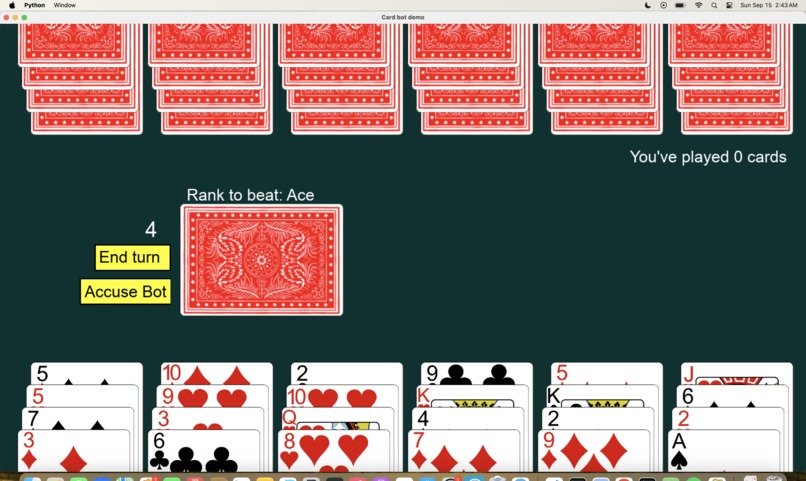 CheatBot – screenshot 1