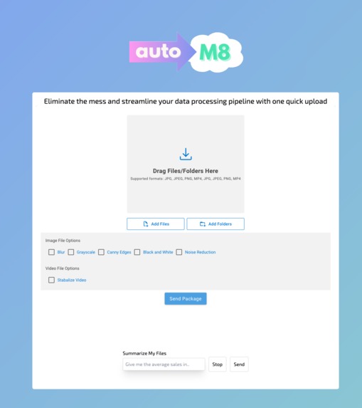 autoM8 – screenshot 2