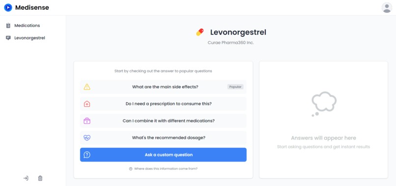 Medisense – screenshot 3