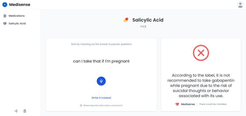 Medisense – screenshot 4