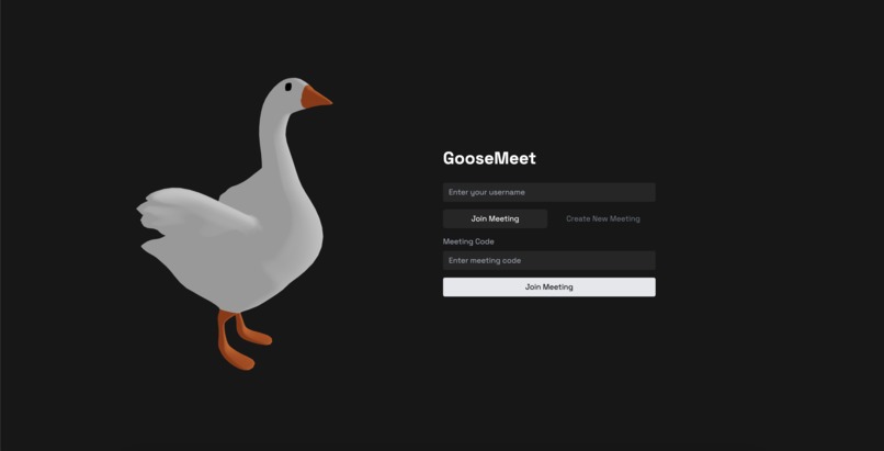 GooseMeet – screenshot 2