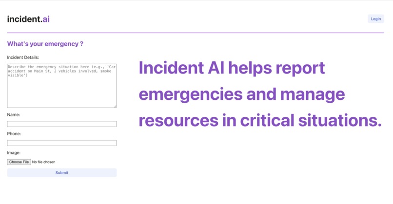 IncidentAI – screenshot 2