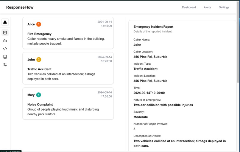 ResponseFlow – screenshot 1