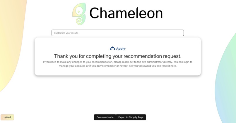 Chameleon – screenshot 1