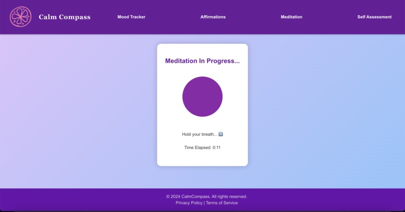 Calm Compass – screenshot 2