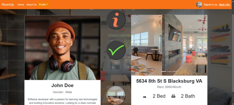 RoomUp – screenshot 3