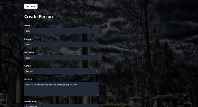 E-Graveyard: Where Your Loved Ones are Remembered Forever! – screenshot 6