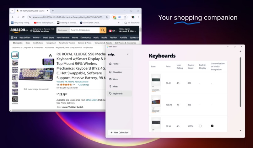 snip. – screenshot 1