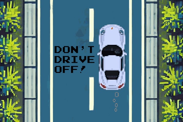 Don't Drive Off! – screenshot 1