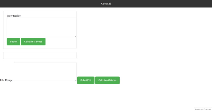 CookCal – screenshot 1