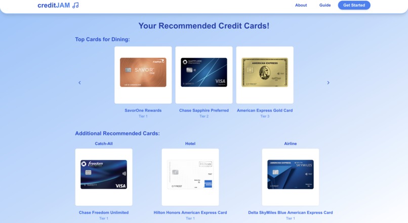 creditJAM – screenshot 5