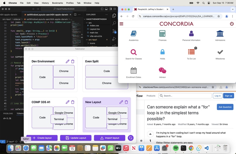 Tabinator – screenshot 2