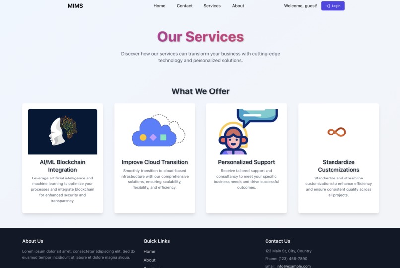Modern Inventory Management System (MIMS) – screenshot 6
