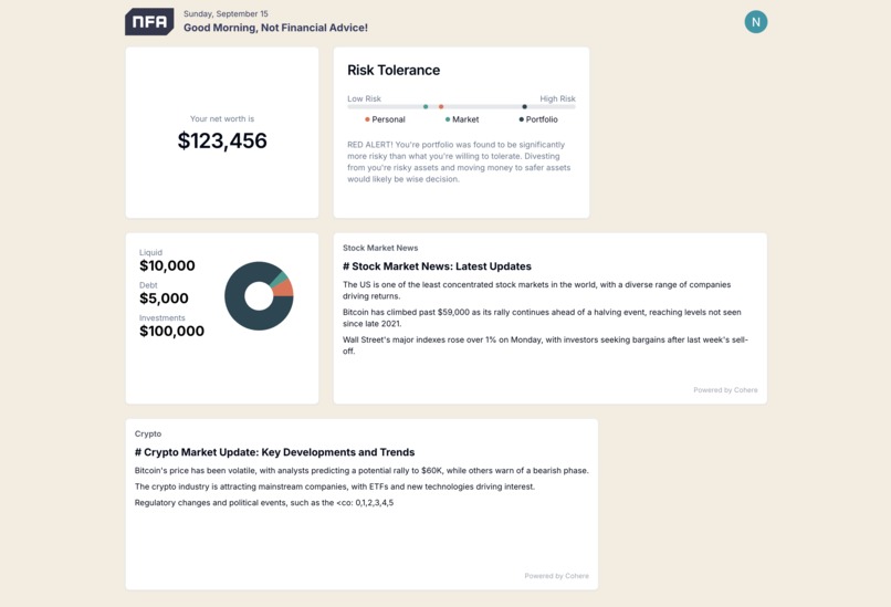 NOTFA (Not Financial Advice) – screenshot 2