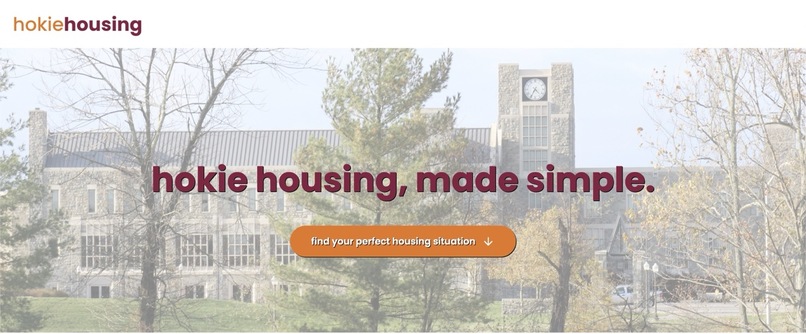 hokie housing – screenshot 1