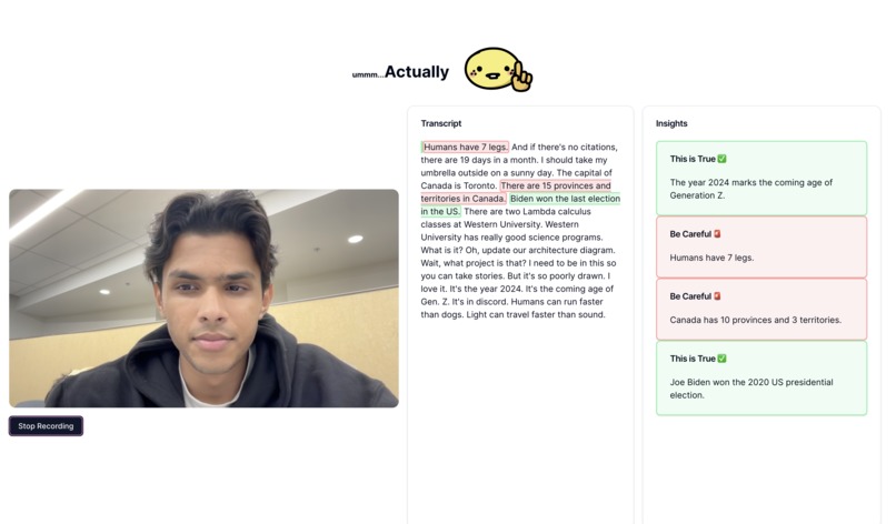 Actually – screenshot 2