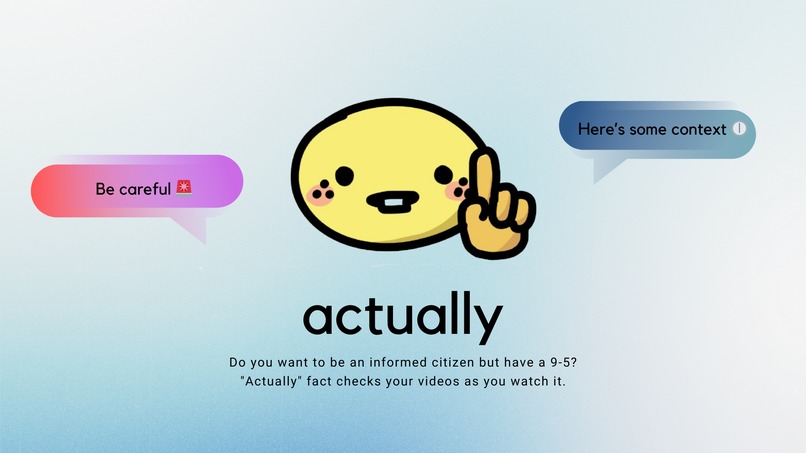 Actually – screenshot 1