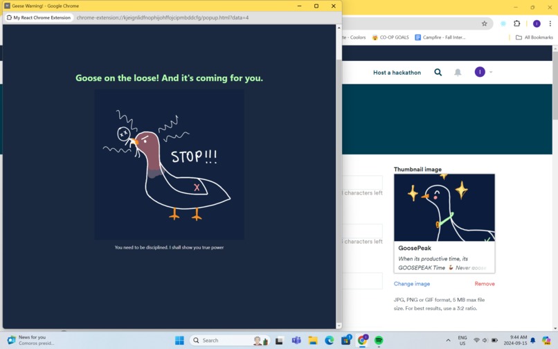 GoosePeak – screenshot 3