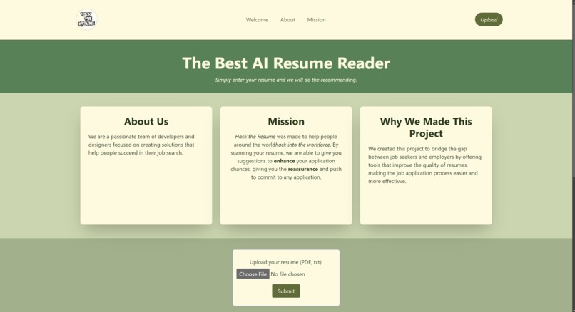 Hack The Resume – screenshot 1