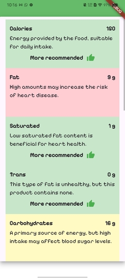 ScanBites – screenshot 4