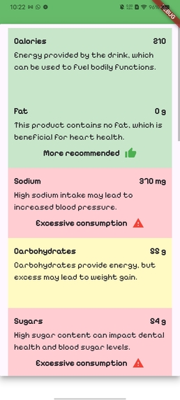 ScanBites – screenshot 7